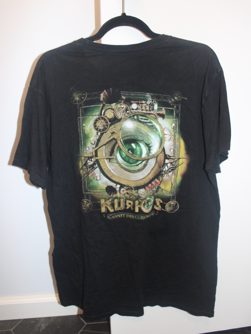 Cirque du Soleil KURIOS Steampunk Graphic Tee T-Shirt Black XL
